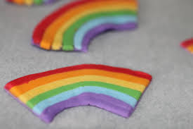 RAINBOW playdough